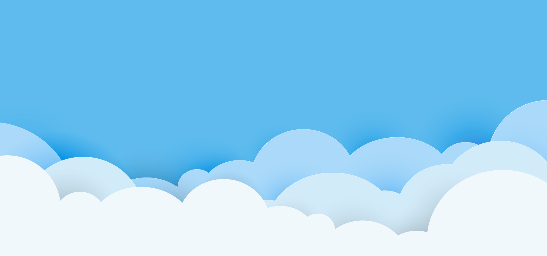 Sky background with clouds